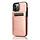 iPhone XS Max hoesje - Backcover - Pasjeshouder - Portemonnee - Kunstleer - Rose Goud