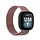 Bandje geschikt voor Fitbit Versa 3 - Maat One Size - Milanees - Smartwatch - Stainless Steel Mesh - Metaal - Roze