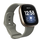 Bandje geschikt voor Fitbit Sense - Maat L - Polsband - Horlogebandje - Siliconen - Grijs