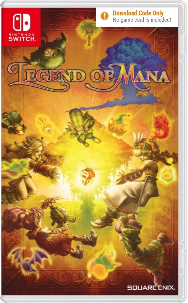Nintendo Switch Legend of Mana (Code in Box) afbeelding