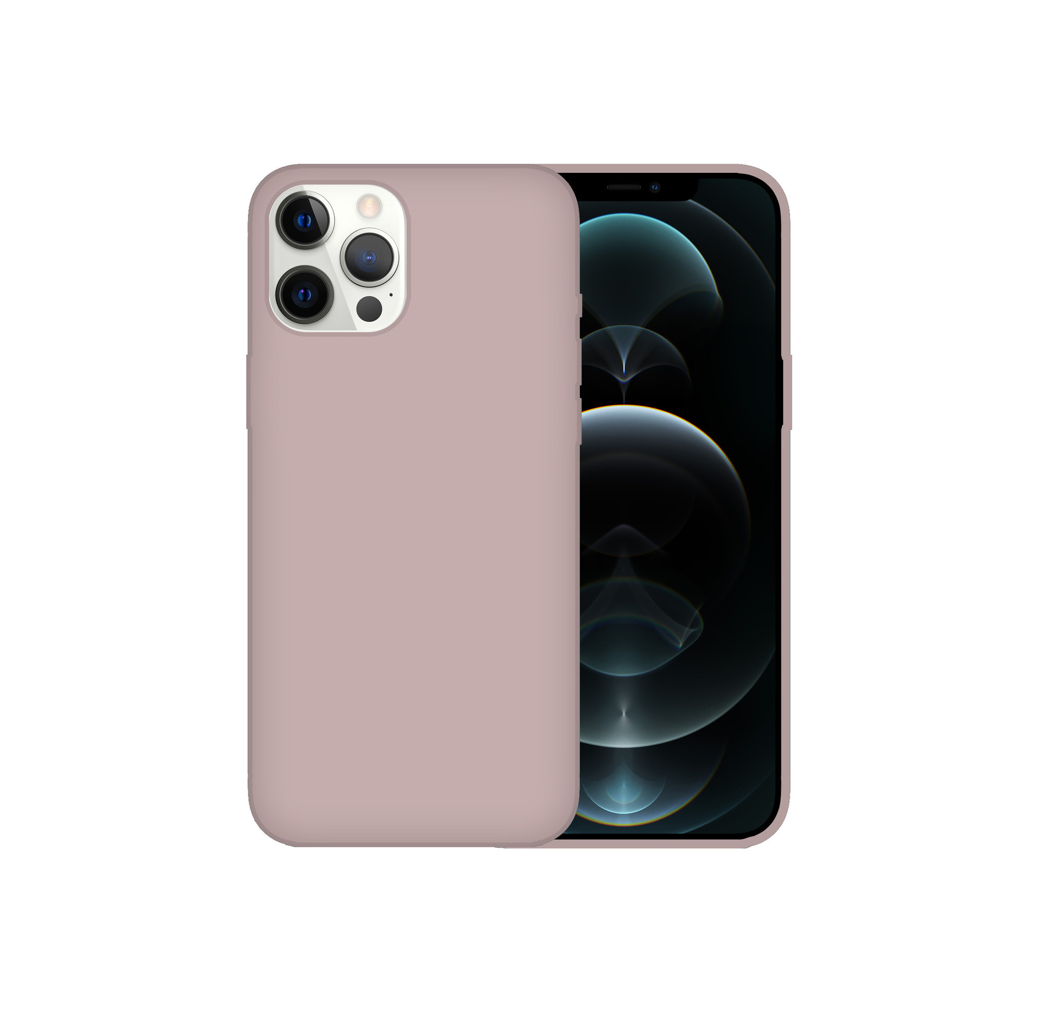 iPhone 7 hoesje - Backcover - TPU - Koraalroze afbeelding