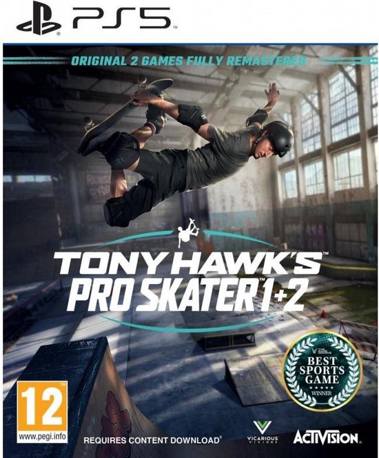 PS5 Tony Hawk&apos;s Pro Skater 1+2 afbeelding