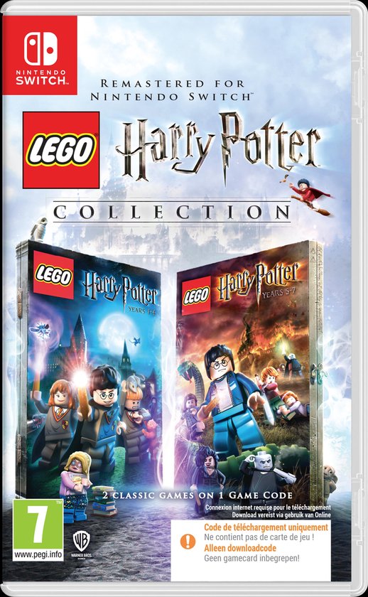 Nintendo Switch LEGO Harry Potter Years 1-7 Collection (Code in Box) afbeelding
