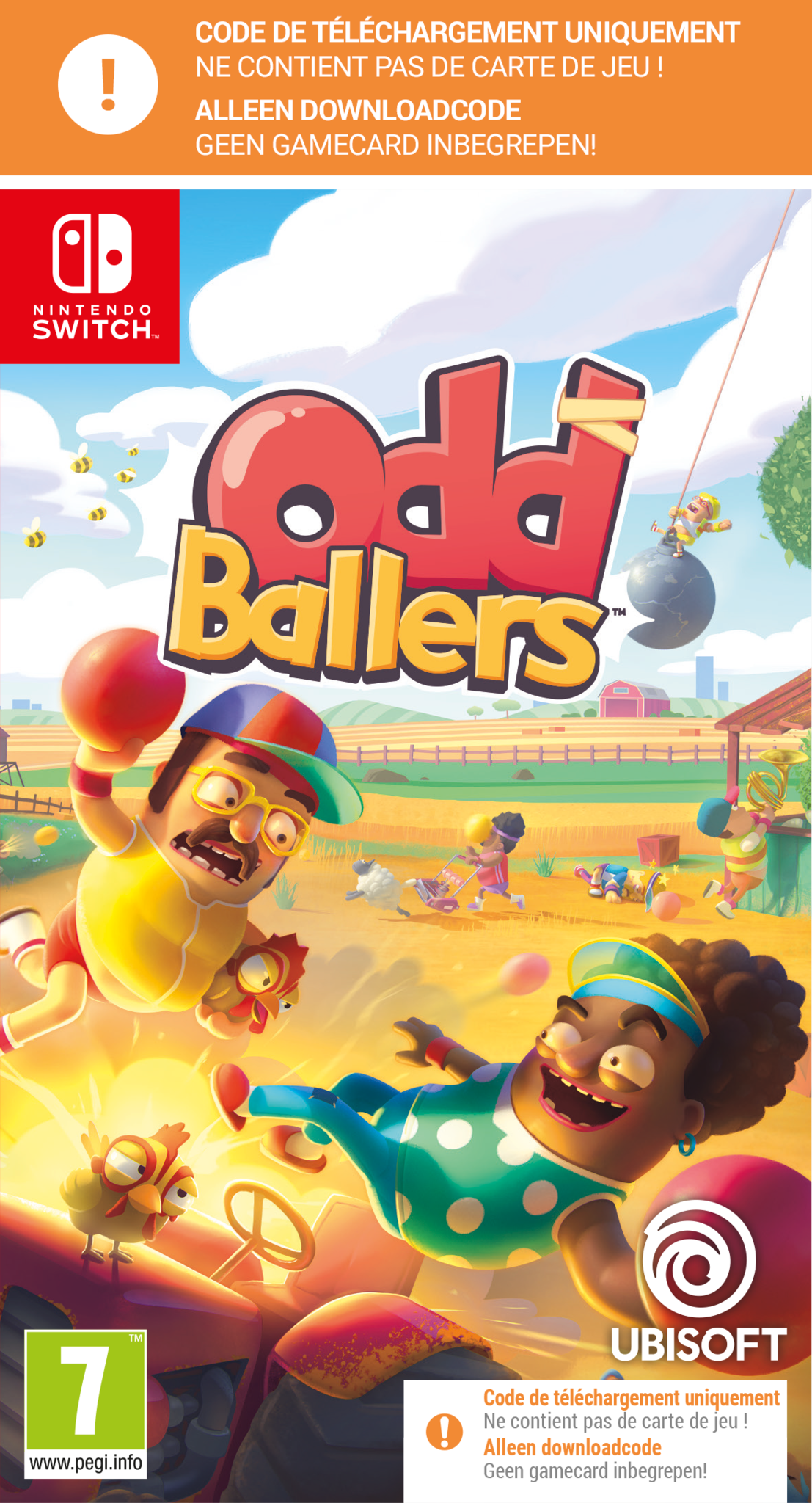Nintendo Switch Oddballers (Code in Box) afbeelding