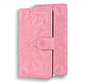 iPhone 13 Pro Book Case Hoesje met Mandala Patroon - Pasjeshouder - Portemonnee - Kunstleer - Apple iPhone 13 Pro - Roze kopen