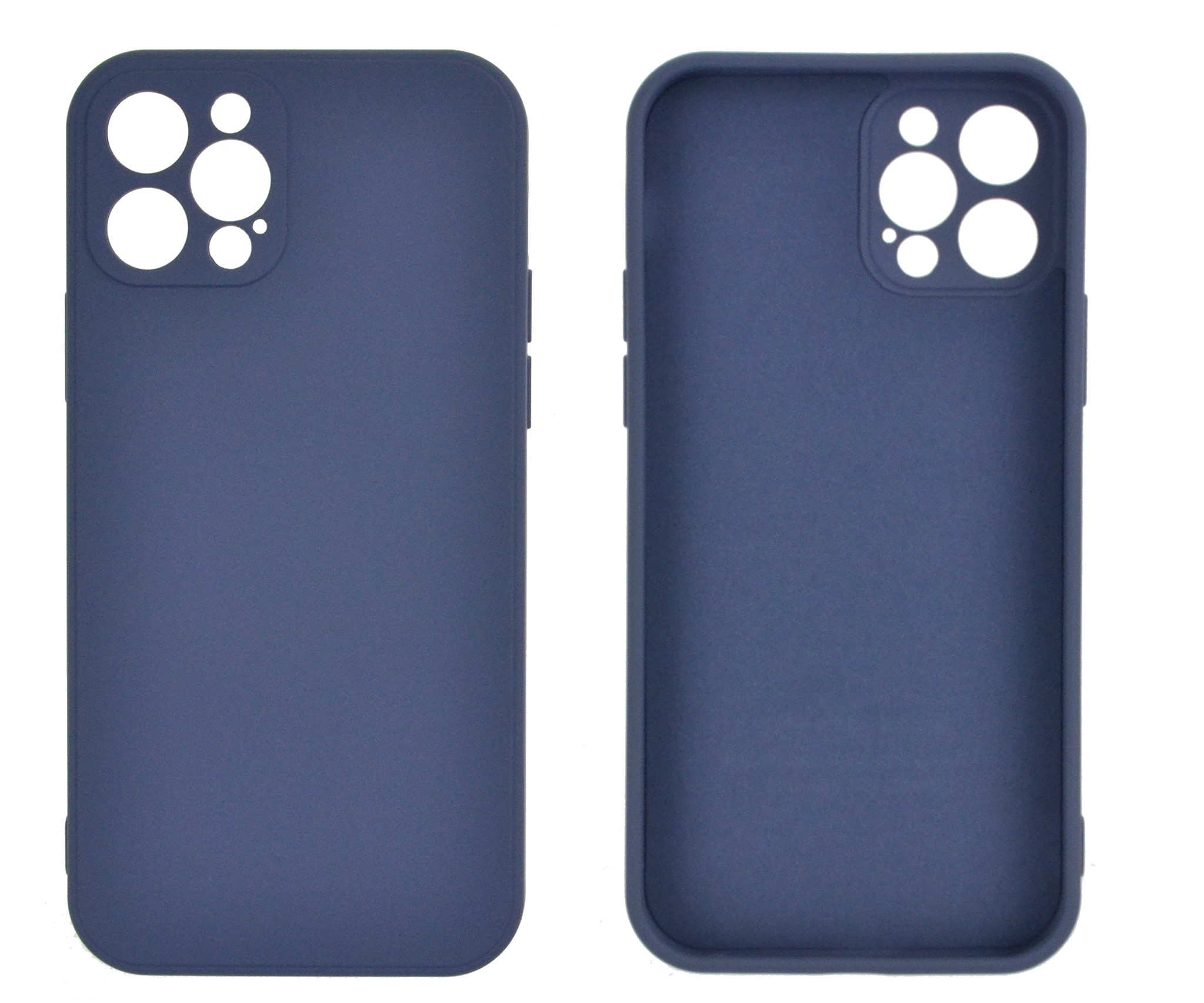 iPhone 13 Pro Back Cover Hoesje - TPU - Backcover - Apple iPhone 13 Pro - Paars / Blauw