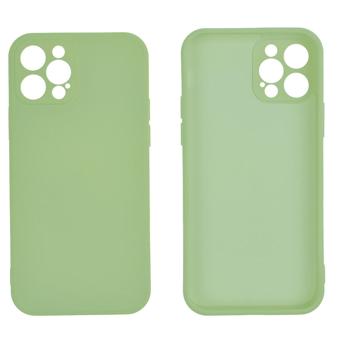iPhone 13 Pro Back Cover Hoesje - TPU - Backcover - Apple iPhone 13 Pro - Lichtgroen