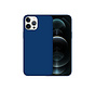 iPhone 13 Case Hoesje Siliconen Back Cover - Apple iPhone 13 - Midnight Blue/Donker Blauw kopen