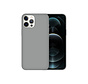 iPhone 13 Case Hoesje Siliconen Back Cover - Apple iPhone 13 - Grijs kopen