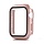 Hoesje geschikt voor Apple Watch 40MM - Hardcase - Screenprotector - Kunststof - Rose Goud kopen