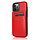 iPhone SE 2022 hoesje - Backcover - Pasjeshouder - Portemonnee - Kunstleer - Rood