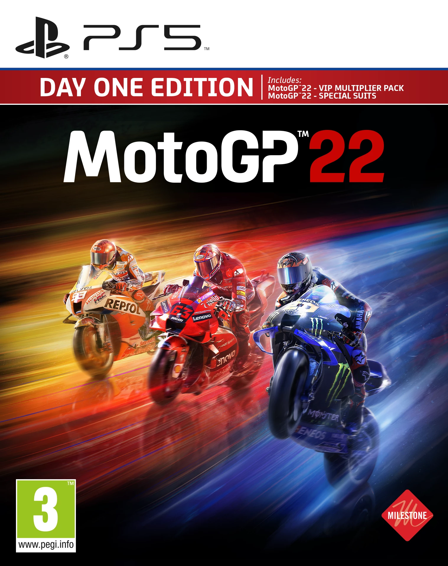 PS5 MotoGP 22 Day One Edition afbeelding