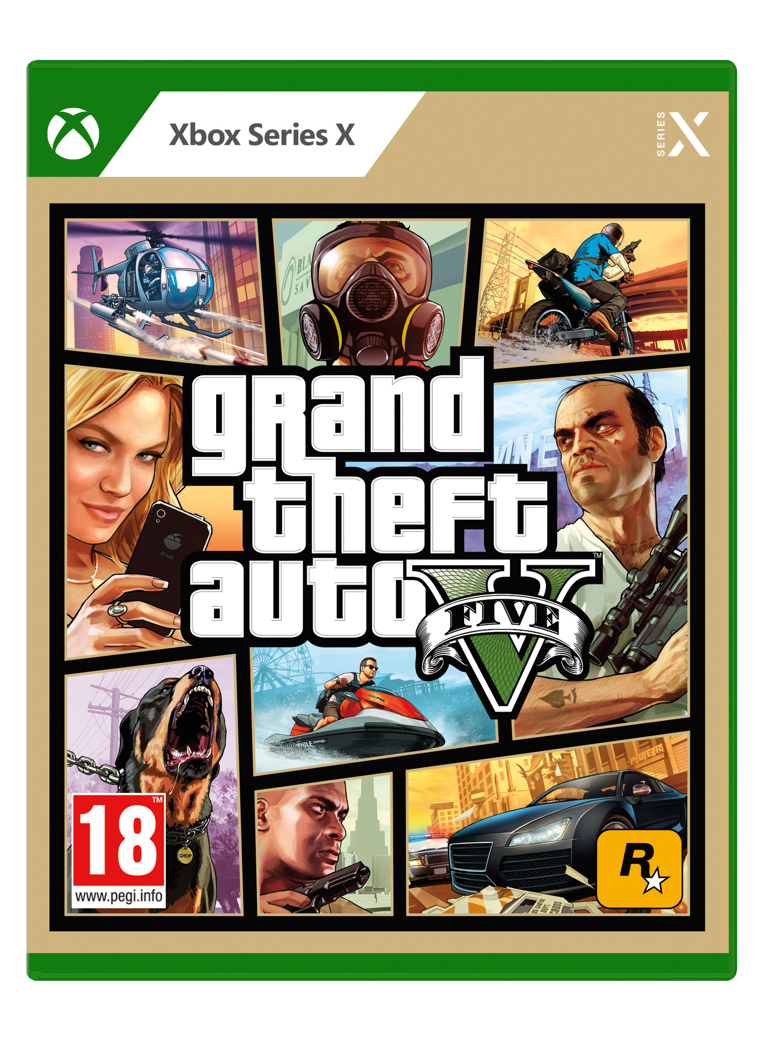 Xbox Series X Grand Theft Auto V (GTA 5) afbeelding