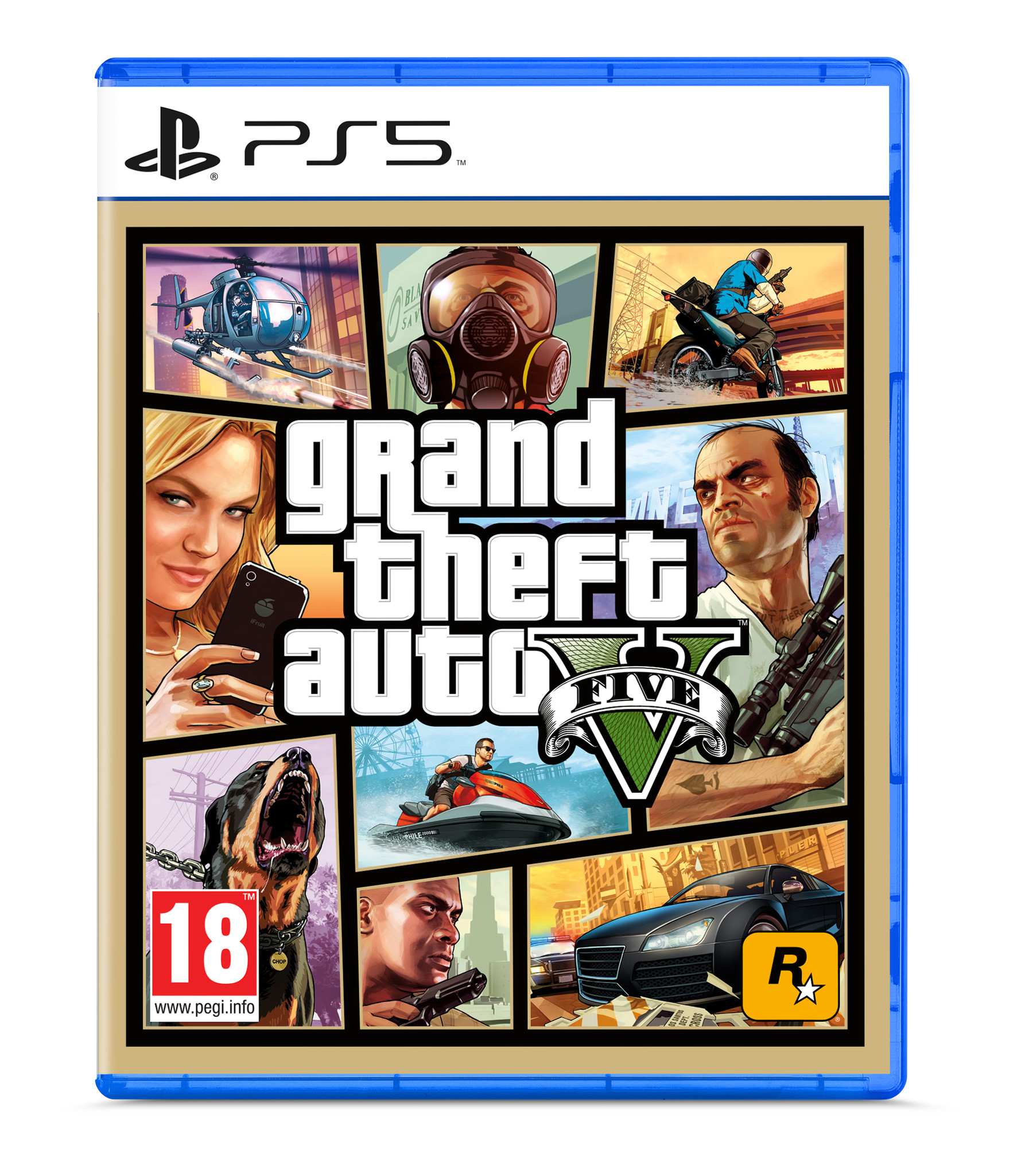 PS5 Grand Theft Auto V afbeelding