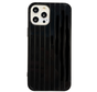 iPhone 12 Mini hoesje - Backcover - Patroon - Siliconen - Zwart kopen
