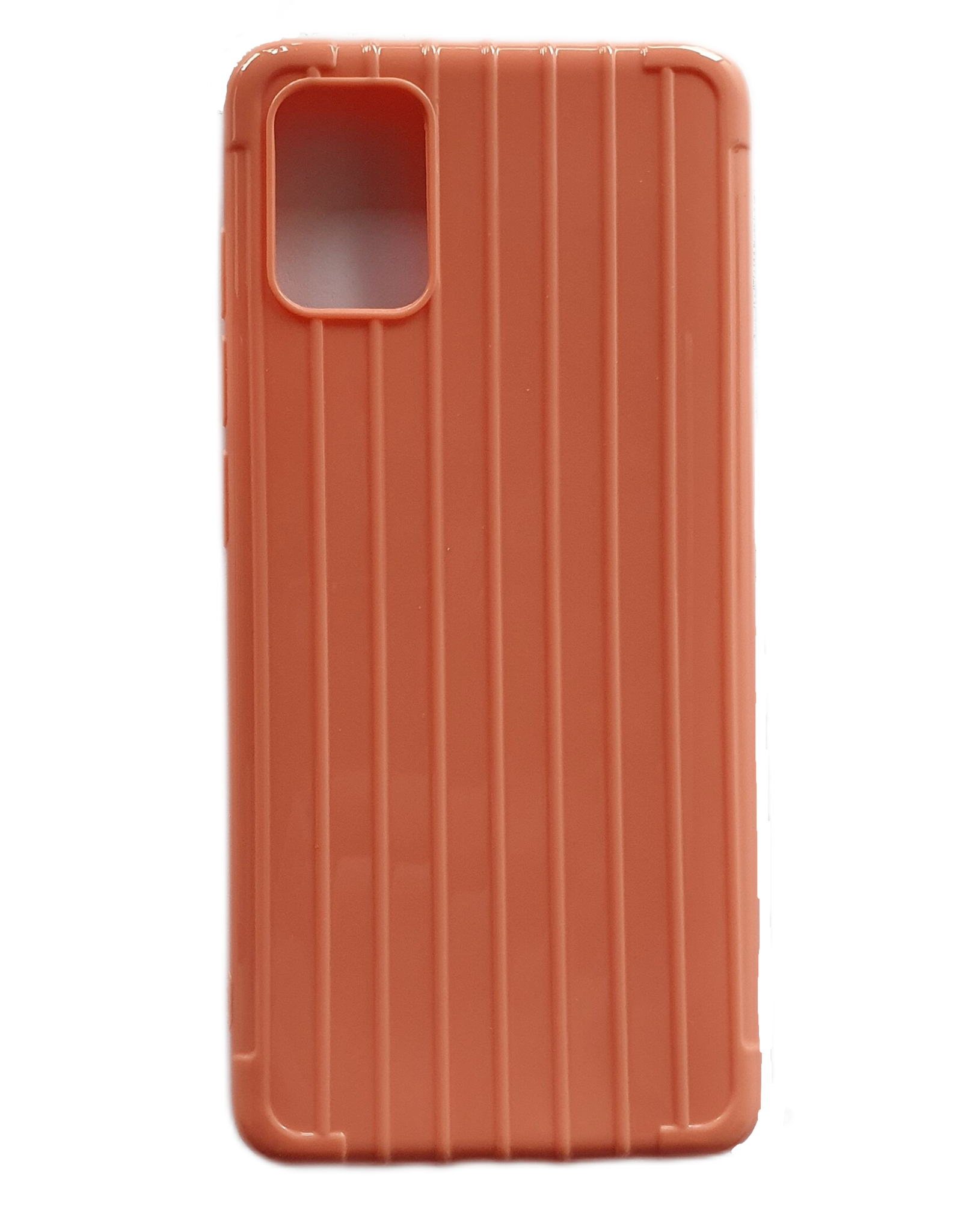 iPhone XS hoesje - Backcover - Patroon - TPU - Zalmroze afbeelding