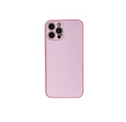 JVS Products iPhone 11 Pro Max Back Cover Hoesje - Kunstleer  - Luxe - Back Cover - Apple iPhone 11 Pro Max - Roze/Goud