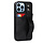 iPhone 13 Pro Max hoesje - Backcover - Pasjeshouder - Portemonnee - Handvat - Kunstleer - Zwart