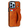 iPhone 13 Pro hoesje - Backcover - Pasjeshouder - Portemonnee - Handvat - Kunstleer - Lichtbruin
