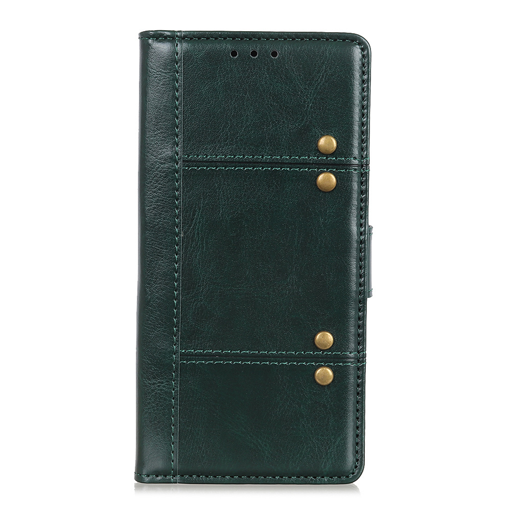Samsung Galaxy S22 Plus hoesje - Bookcase - Pasjeshouder - Portemonnee - Kunstleer - Groen afbeelding