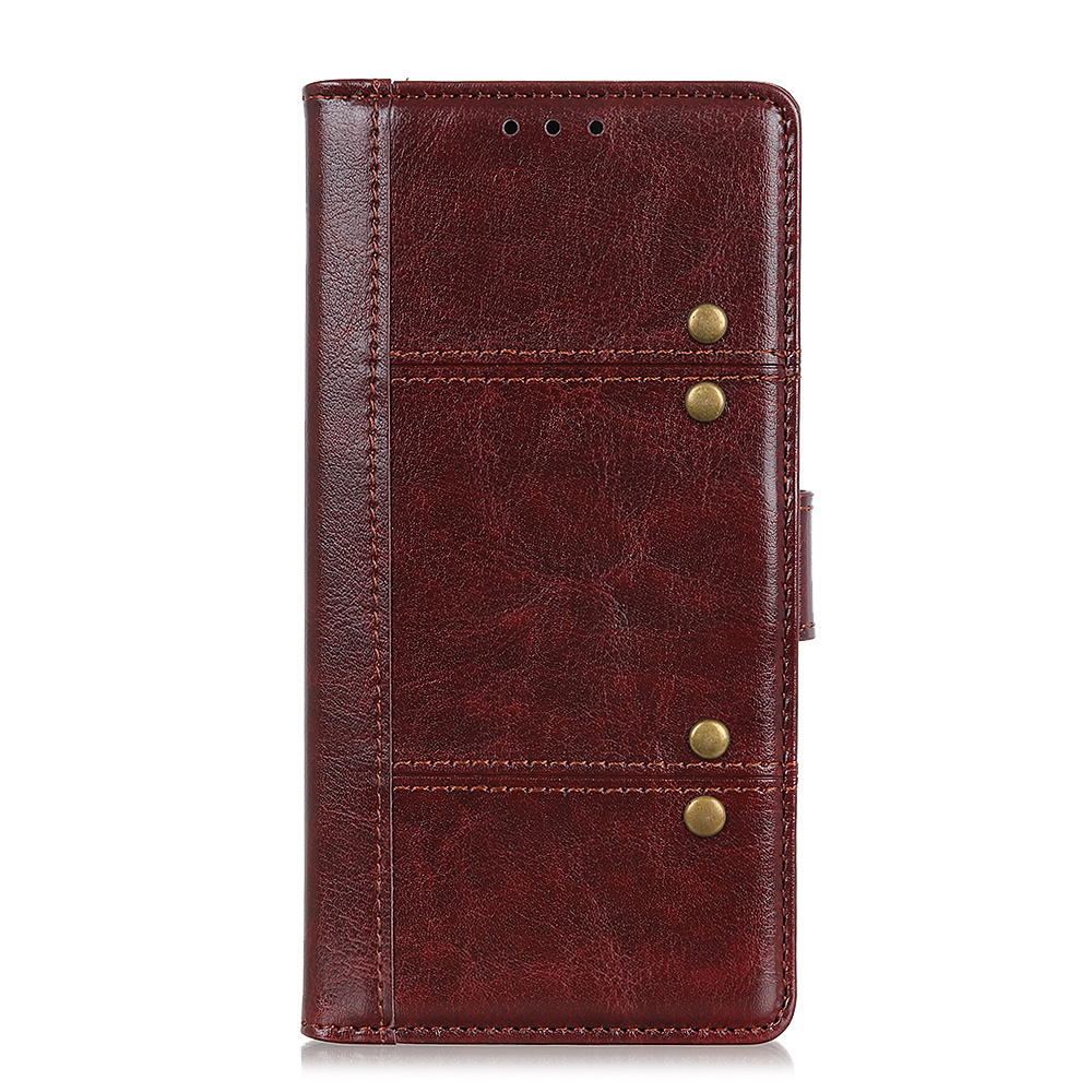 Samsung Galaxy A52 hoesje - Bookcase - Pasjeshouder - Portemonnee - Kunstleer - Bruin afbeelding