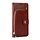 iPhone 12 Pro hoesje - Bookcase - Koord - Pasjeshouder - Portemonnee - Rits - Kunstleer - Bruin