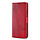 Samsung Galaxy A52 hoesje - Bookcase - Pasjeshouder - Portemonnee - Patroon - Kunstleer - Rood