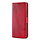 Samsung Galaxy S21 Plus hoesje - Bookcase - Pasjeshouder - Portemonnee - Patroon - Kunstleer - Rood