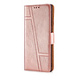 iPhone 12 Pro Max hoesje - Bookcase - Pasjeshouder - Portemonnee - Patroon - Kunstleer - Rose Goud kopen