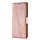 iPhone 12 Pro hoesje - Bookcase - Pasjeshouder - Portemonnee - Patroon - Kunstleer - Rose Goud