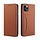 Samsung Galaxy S21 hoesje - Bookcase - Pasjeshouder - Portemonnee - Kunstleer - Bruin