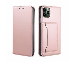 JVS Products Samsung Galaxy S20 Plus hoesje - Bookcase - Pasjeshouder - Portemonnee - Kunstleer - Rose Goud