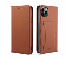 JVS Products Samsung Galaxy S20 Plus hoesje - Bookcase - Pasjeshouder - Portemonnee - Kunstleer - Bruin