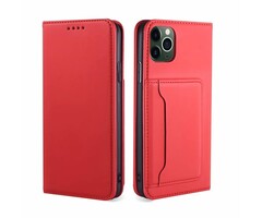 JVS Products Samsung Galaxy S20 Plus hoesje - Bookcase - Pasjeshouder - Portemonnee - Kunstleer - Rood