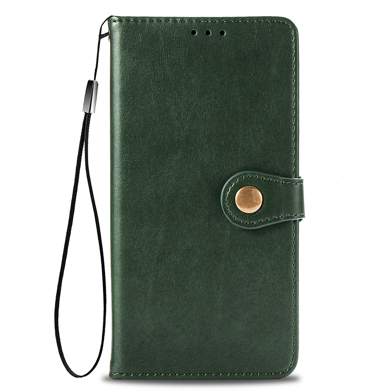 Samsung Galaxy S21 Plus hoesje - Bookcase - Pasjeshouder - Portemonnee - Kunstleer - Groen afbeelding