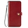 iPhone 12 Mini hoesje - Bookcase - Pasjeshouder - Portemonnee - Kunstleer - Rood