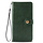 iPhone 12 Pro Max hoesje - Bookcase - Pasjeshouder - Portemonnee - Kunstleer - Groen
