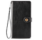 iPhone 12 Pro hoesje - Bookcase - Pasjeshouder - Portemonnee - Kunstleer - Zwart kopen