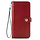 iPhone 12 Pro hoesje - Bookcase - Pasjeshouder - Portemonnee - Kunstleer - Rood