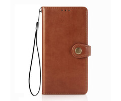 JVS Products iPhone 11 Pro hoesje - Bookcase - Pasjeshouder - Portemonnee - Kunstleer - Bruin