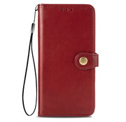JVS Products iPhone 11 hoesje - Bookcase - Pasjeshouder - Portemonnee - Kunstleer - Rood