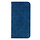 Samsung Galaxy A51 hoesje - Bookcase - Pasjeshouder - Portemonnee - Bloemenpatroon - Kunstleer - Blauw