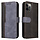 Samsung Galaxy S10 hoesje - Bookcase - Koord - Pasjeshouder - Portemonnee - Tweekleurig - Kunstleer - Zwart/Grijs