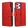 Samsung Galaxy A72 hoesje - Bookcase - Pasjeshouder - Portemonnee - Luxe - Kunstleer - Rood