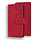 iPhone XR hoesje - Bookcase - Pasjeshouder - Portemonnee - Mandalapatroon - Kunstleer - Rood