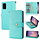 Samsung Galaxy S10 Plus hoesje - Bookcase - Pasjeshouder - Portemonnee - Luxe - Kunstleer - Turquoise