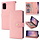 Samsung Galaxy S21 hoesje - Bookcase - Pasjeshouder - Portemonnee - Luxe - Kunstleer - Roze