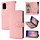 Samsung Galaxy S20 hoesje - Bookcase - Pasjeshouder - Portemonnee - Luxe - Kunstleer - Roze