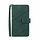 iPhone 12 hoesje - Bookcase - Koord - Pasjeshouder - Portemonnee - Kunstleer - Groen