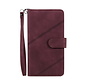 iPhone 11 Pro Max hoesje - Bookcase - Koord - Pasjeshouder - Portemonnee - Kunstleer - Bordeaux Rood kopen
